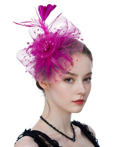 Fascinators hat tea party - party,