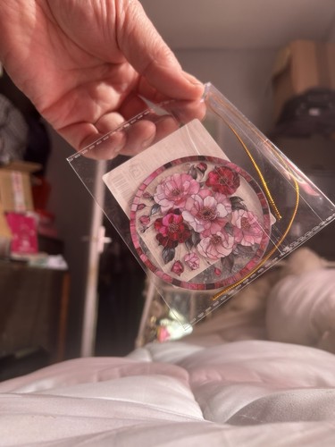 Flower decorated ornament - decorated,