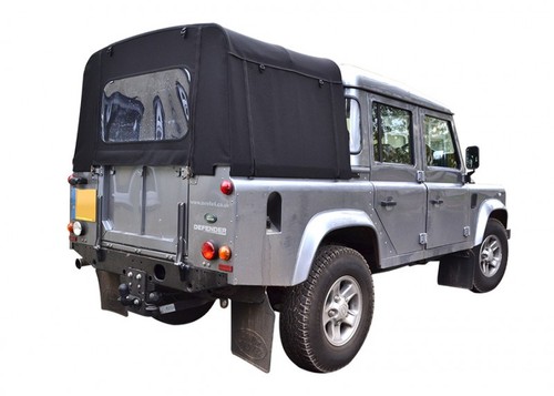 Black stayfast soft top hood - soft,