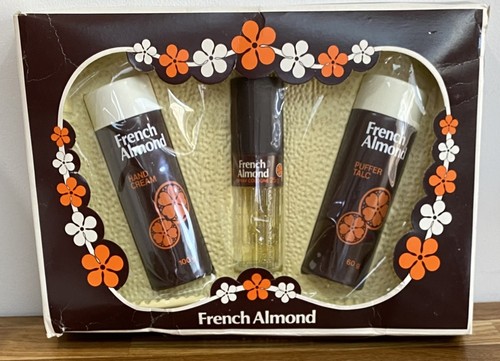 Vtg french almond perfume - vtg,