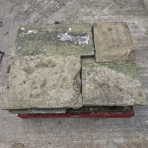 Reclaimed yorkstone flags - yorkstone,
