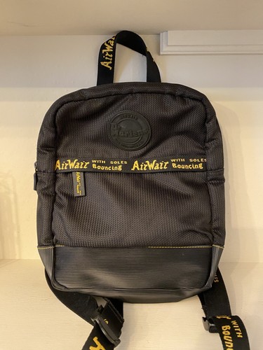 Martens black yellow nylon - yellow,