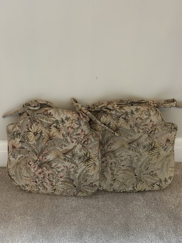 Pair vintage floral - pair,