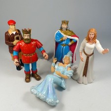 ELC Figure Bundle KING Winter Wonderland QUEEN Farmer WHITE PRINCESS Mojo