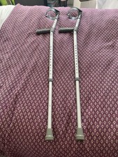 Coopers Double Adjustable Elbow Crutches 
