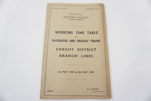1968 western region railway - region,