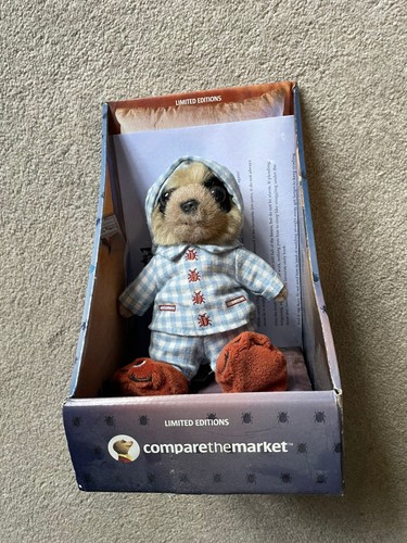 New boxed collectable meerkat - new,