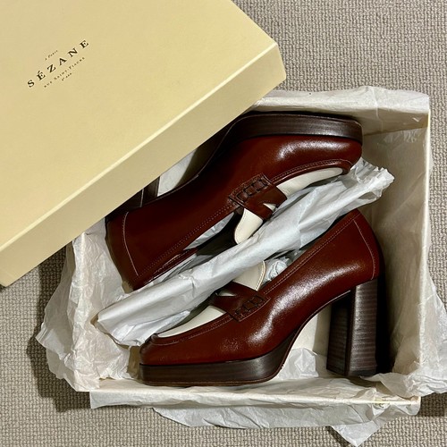 Sézane chocolate brown - sézane, brown/cream