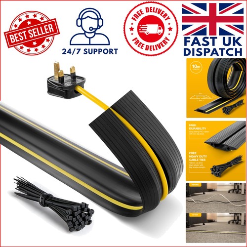 Odorless 10m floor cable cover - odorless,