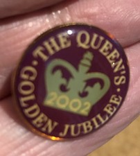 The Queens Golden Jubilee Pin