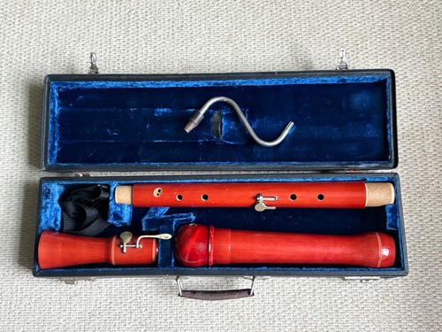 Musima bass recorder pearwood - musima,