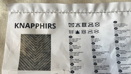 Ikea knapphirs 100 - ikea, wool