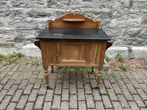 Vintage pine washstand - washstand, /