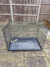 Large Dog Metal Travel Crate 2