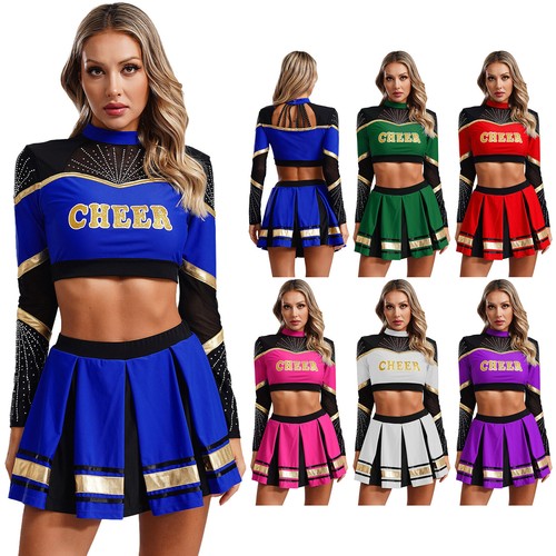 Women sequins crop - sequins, with