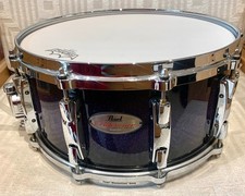 Gorgeous Pearl Reference snare drum 14 x 6.5 with MasterCast Hoops and Soft Case