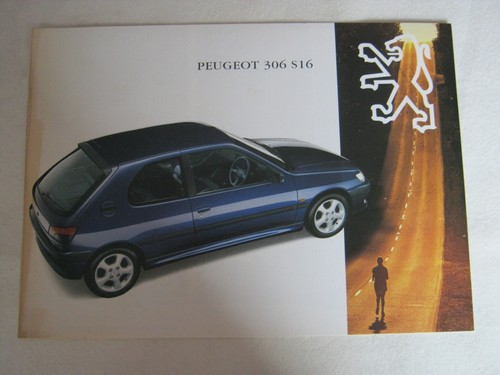 Peugeot 306 s16 brochure - 306, 4