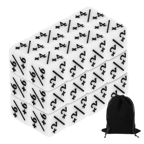 24pcs magic dice counters - 24pcs,