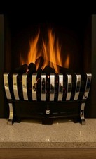Cast Iron FIre Fret Chrome &