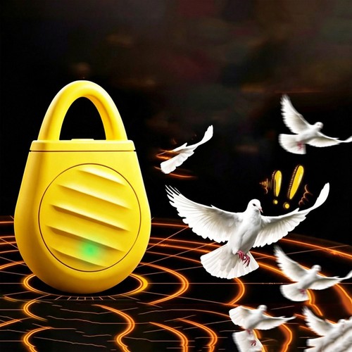 Ultrasonic bird repeller - bird,