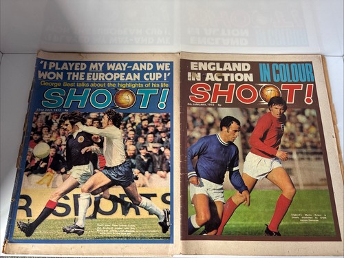 Vintage shoot football - vintage, shoot!