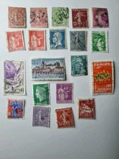 Vintage french stamps - ​20,