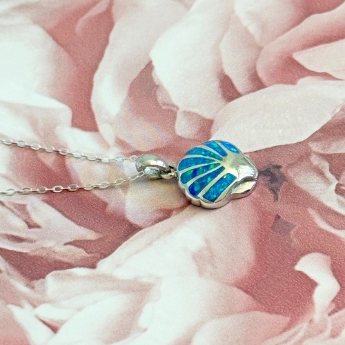 Blue opal solid 925 sterling - opal,