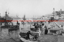 F008640 Malta Grand Harbour HMS Malaya 1937