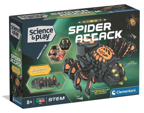 Build your own spider robot - build,