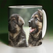 GERMAN SHEPHERD PUPS MUG #5