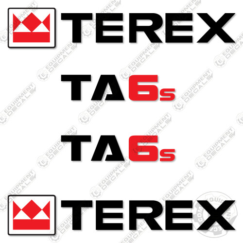 Fits terex ta6s decal - decal, kit