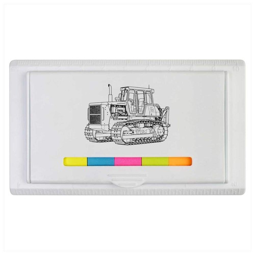 Crawler tractor sticky note - 'crawler, tractor'