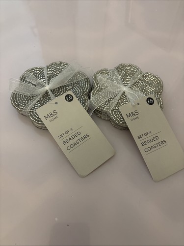 Bnwt 8 beaded - bnwt, coasters