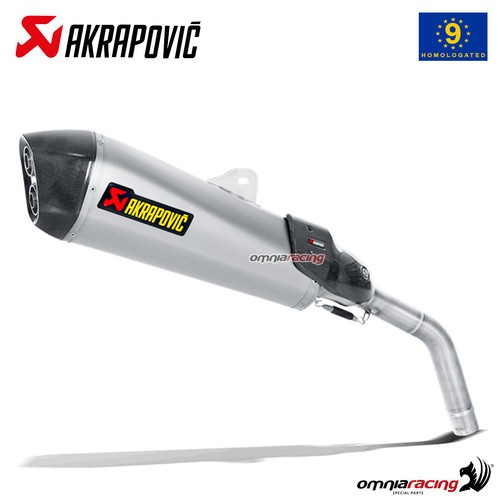 Akrapovic exhaust approved