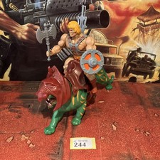 Mattel MOTU 80s Masters of the Universe He-Man & Battle Cat Vintage Figure Set