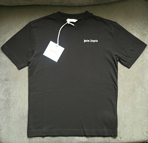 Palm angels black - angels, logo