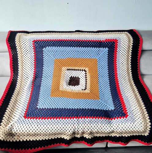 Vtg handmade crochet - handmade, granny