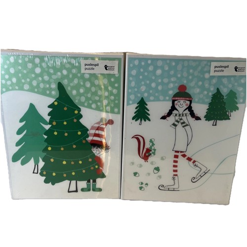 Christmas scene jigsaw puzzle - jigsaw,