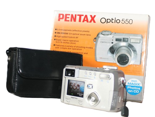 Pentax optio 550 0mp compact - pentax,