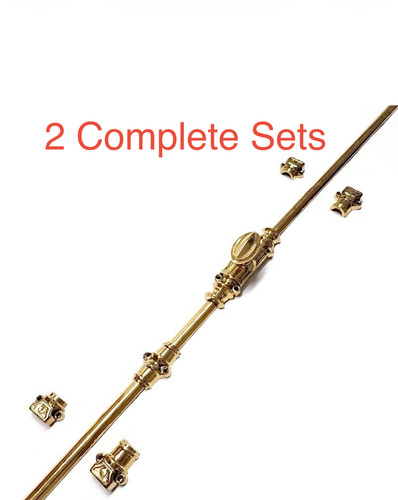 Complete sets brass cremone - 2,