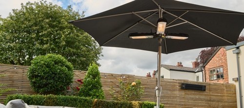Electric parasol heater - electric,