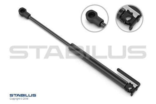 Gas spring convertible top - spring,