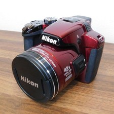 Nikon COOLPIX P510 Red Digital Camera 16.1MP 42x Zoom Full HD 1080p GPS