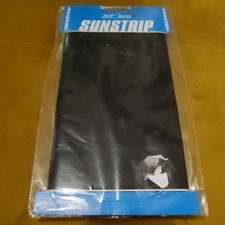 Sunstrip Universal Car Windscreen Sun strip 1400mm x 200mm 8" Gloss Black