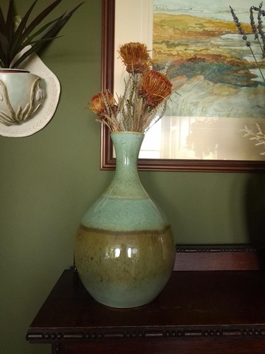Iden pottery rye baluster - pottery, vase