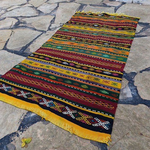 Vintage algerian ghardaia wool - algerian,