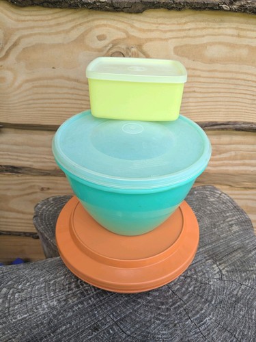 Bundle vintage tupperware - 3x,