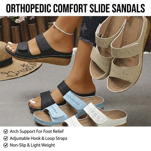 Summer womens wide - fit, sandals