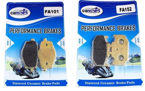 Sintered brake pad set - set, for