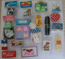 🎀 RARE VINTAGE ERASERS